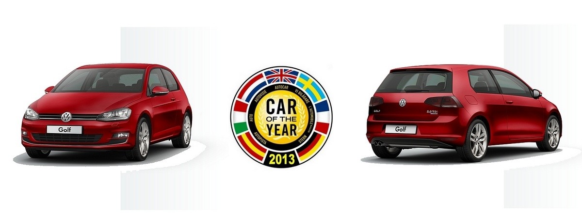 VW Golf  voiture de l'année 2013