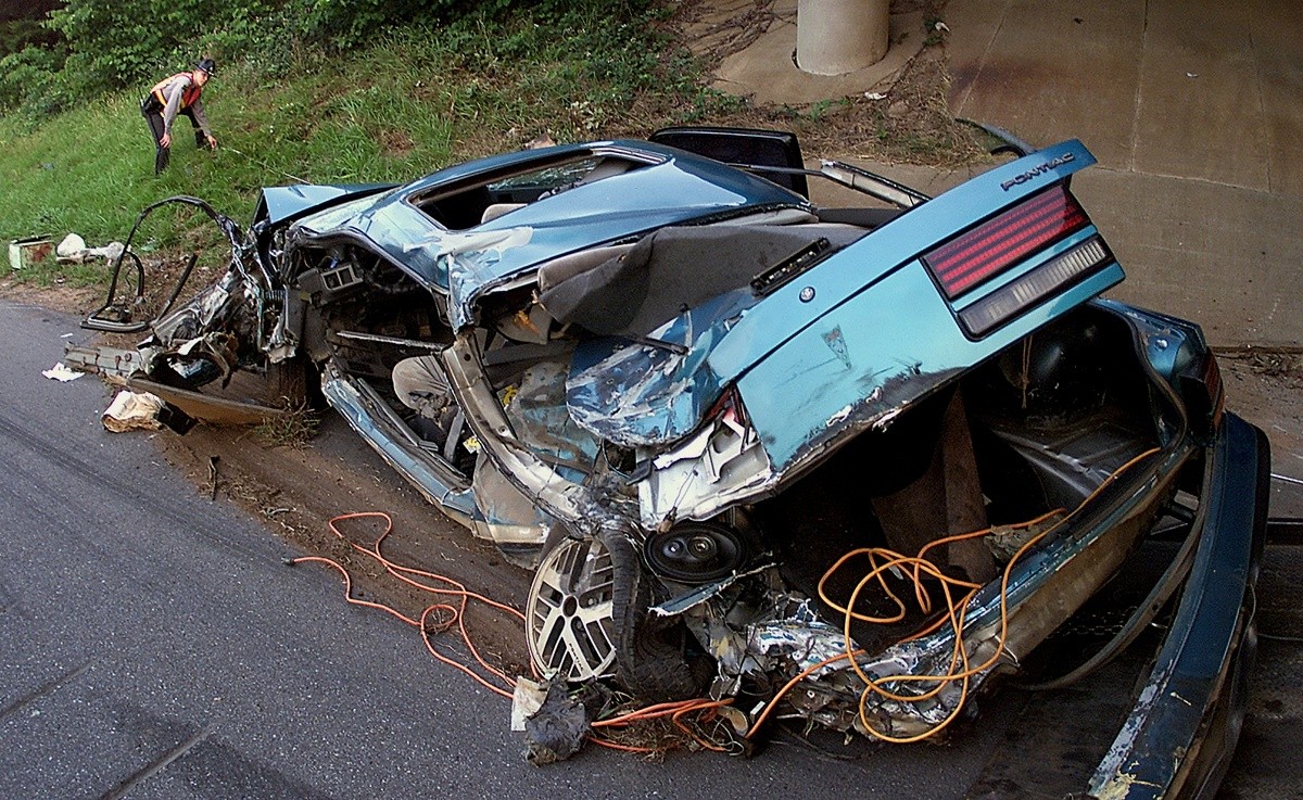 Accdent de la route en Pontiac