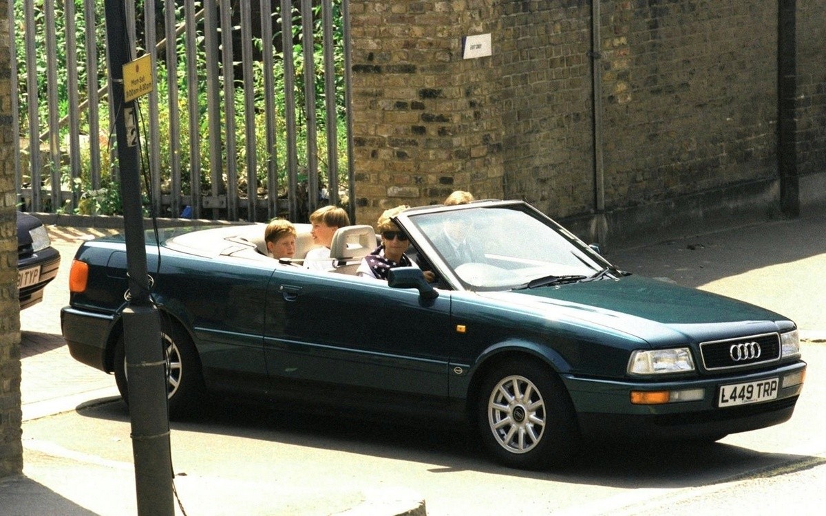 Audi 80 Cabriolet de la princesse Diana.2