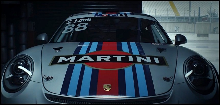 Porsche 911 Martin Racing et Loeb