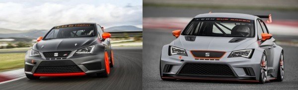 Seat Ibiza SC Trophy et Leon Cup Racer