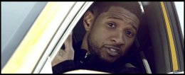 Usher et la Mercedes Benz A45 AMG