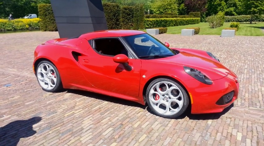 Alfa Romeo 4C au  Pays Bas