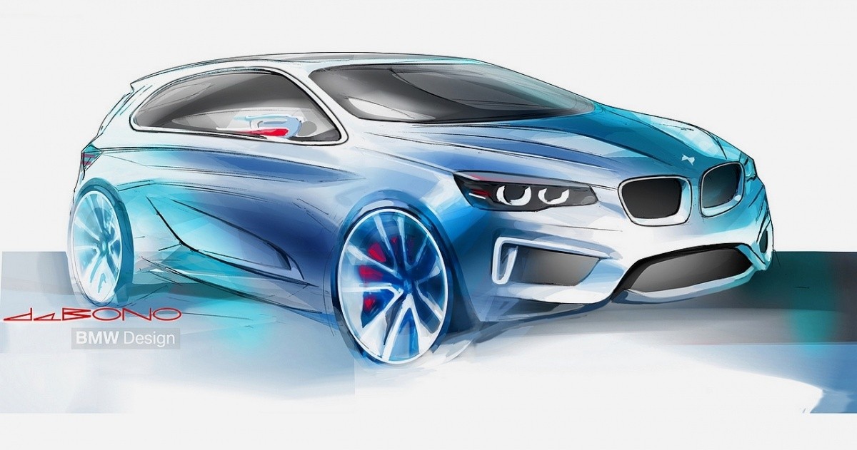BMW Active Tourer Concept 2 sketch