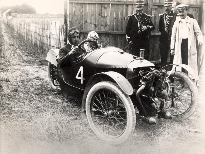 Morgan Three wheeler au GP d'Amiens