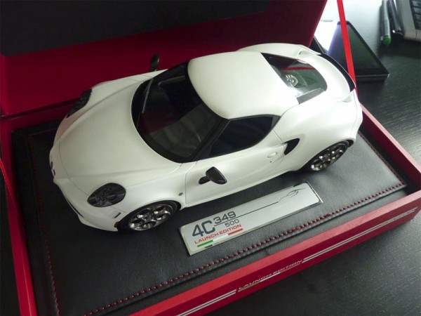 Alfa Romeo 4C by BBRmodels envoyée aux clients