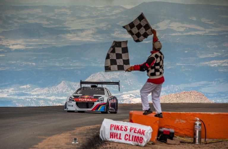 Peugeot 208 T16 Pikes Peak success