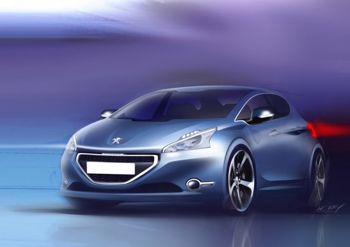 Sketchs Peugeot 208 (3)