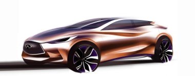 Sketch Infiniti Q30 Concept