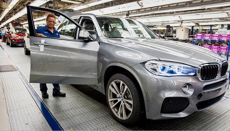 BMW - début de production du X5 à Spartanburg