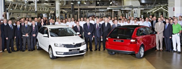 Skoda - début de production de la Rapid Spaceback