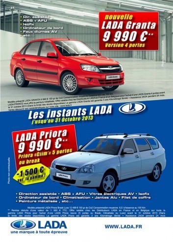 Lada Granda communication, publicitié