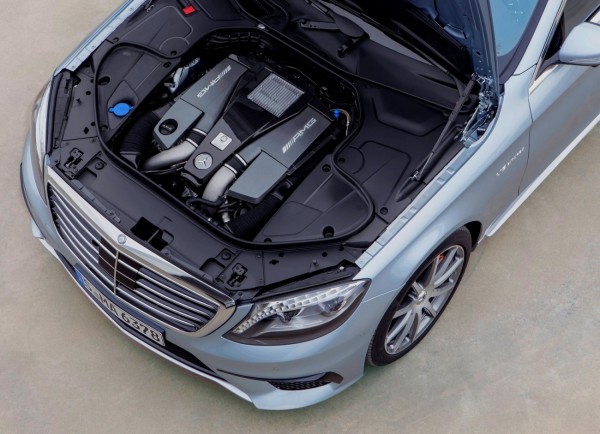 Mercedes-Benz S63 AMG 2014 moteur V8 5.35 L Biturbo
