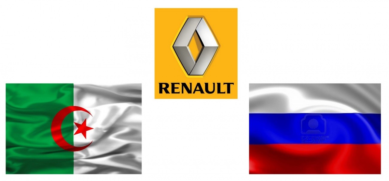 Renault avec l'Algérie et la Russie