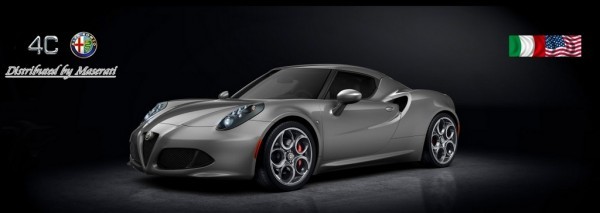 Alfa Romeo 4C distribuée par Maserati aux Etats Unis