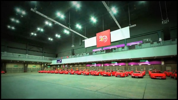 Ferrari fête 30 ans de présence à Hong Kong