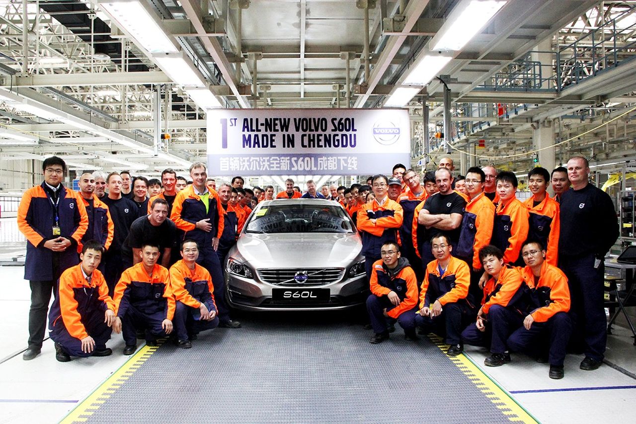 Volvo S60 L made in Chengdu