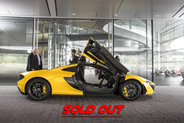 McLaren P1 : Sold out 