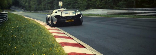 McLaren  P1 lapping the Nürburgring Nordschleif