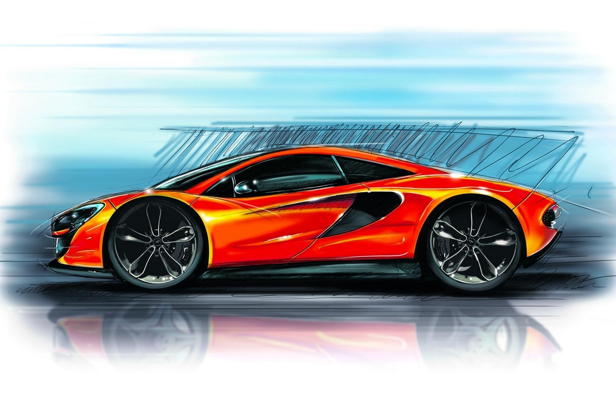 McLaren P13 sketch