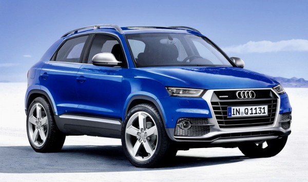 Audi Q1 2016 illustration Auto Bild