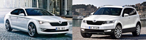 Skoda - futurs SUV et CC