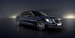 Mercedes Benz Classe S500 L Bleu Anthracite avec jante 20 pouces