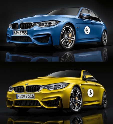 Les prix des BMW M3 et M4