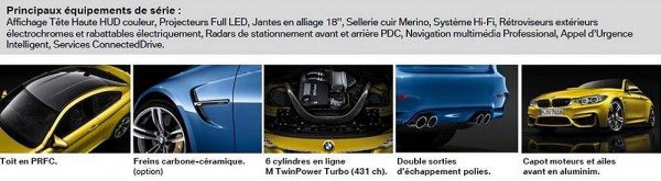 Tarif BMW M3 & M4.2