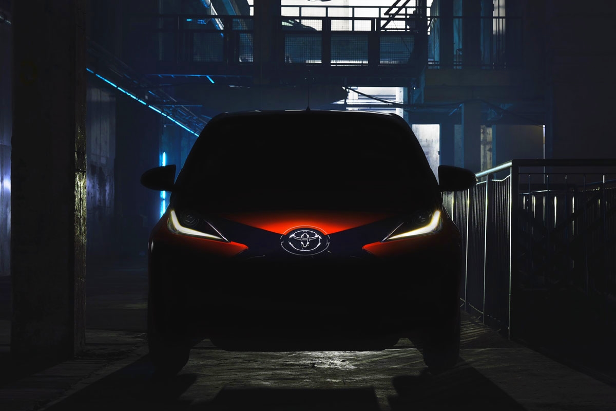 Teaser Toyota Aygo Mk2