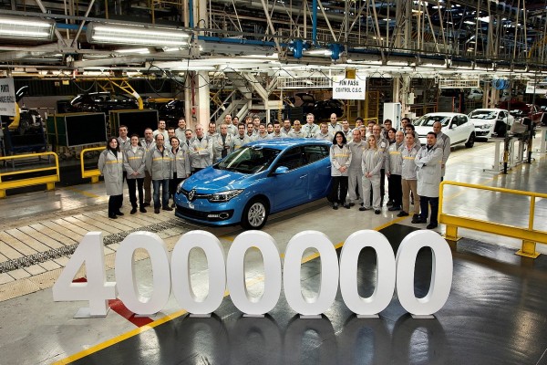 Renault - 4 millions de Mégane à Palencia en Espagne