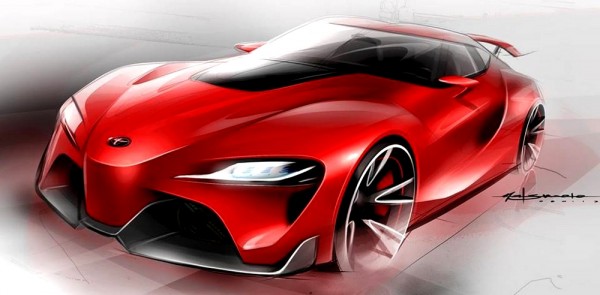 Toyota FT-1 - elle préfigure la future Supra ,