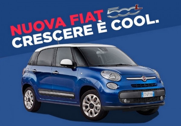 Fiat 500L Blu Venezia