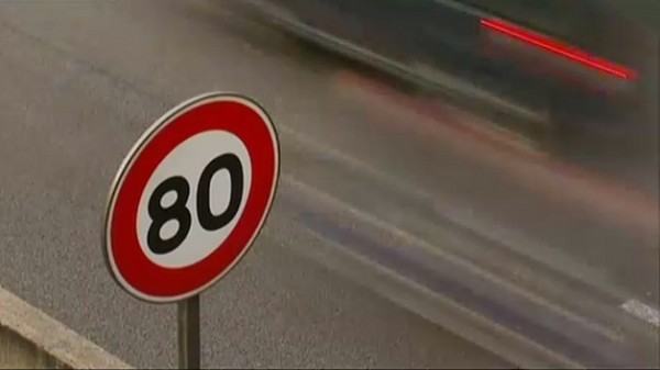Limitation de vitesse à 80 km-h