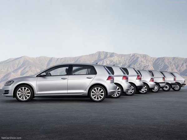 Quarante ans de Volkswagen Golf !