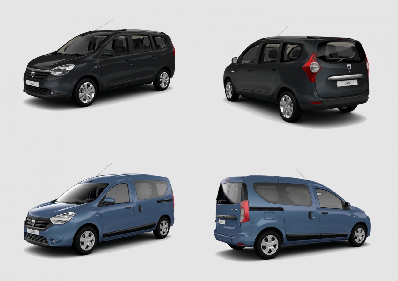 Dacia Lodgy : réorganisation de la gamme