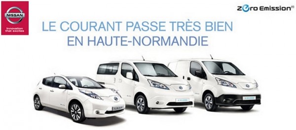 Nissan ZE en Haute Normandie