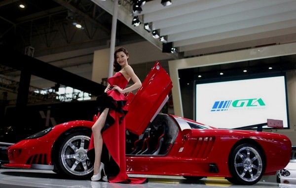 Saleen S7 au salon de Pékin 2014