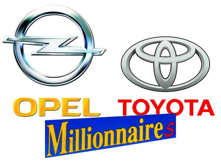 Toyota et Opel fêtent les millions
