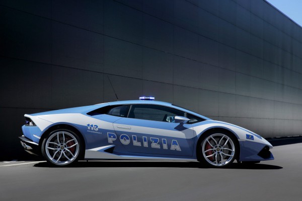 Lamborghini Huracan pour la police italienne.6