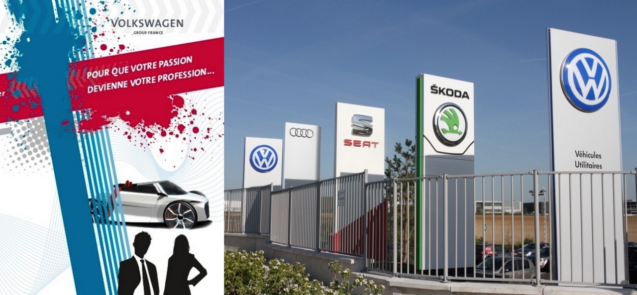 Volkswagen recrute et forme des commerciaux