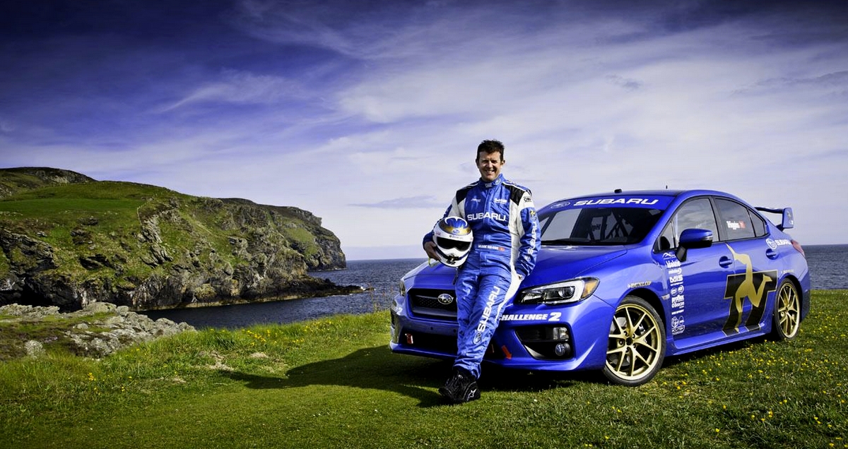 subaru bat son record sur l'ile de Man