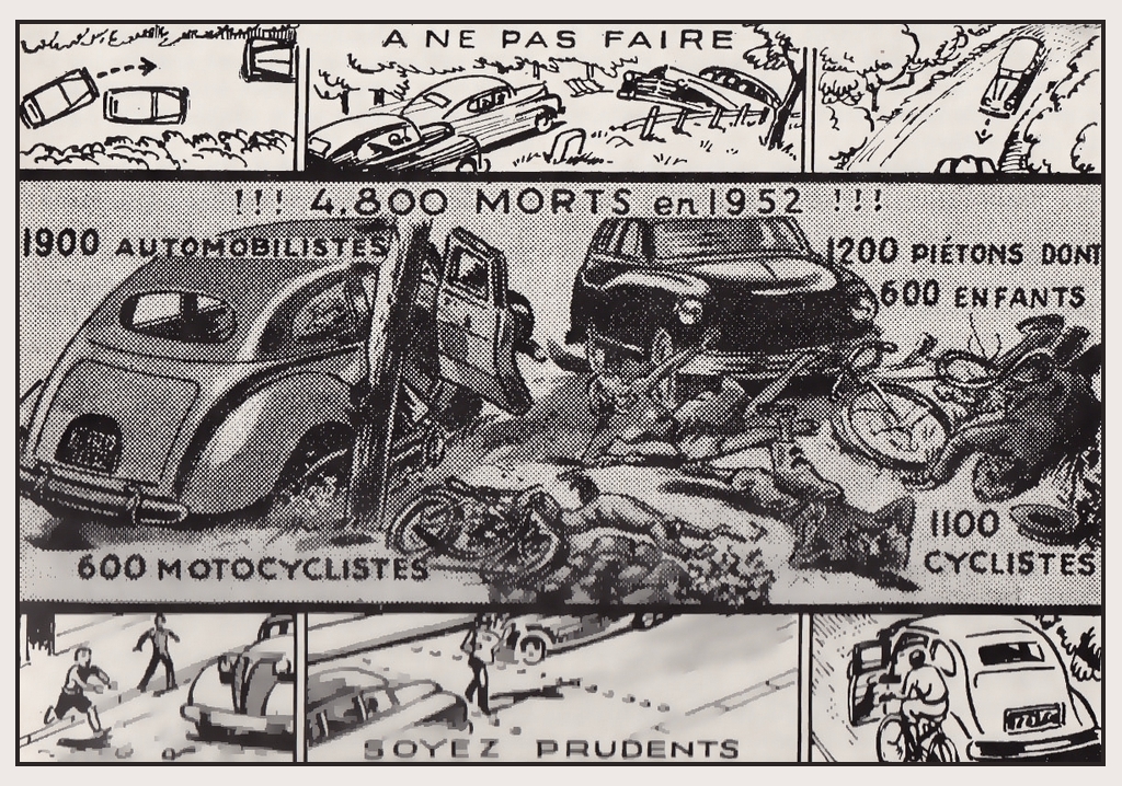 accident de la route 1953