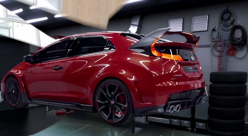 Honda Civic Type R Teaser