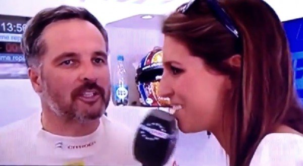 Yvan Muller WTCC tacle Laury Thilleman