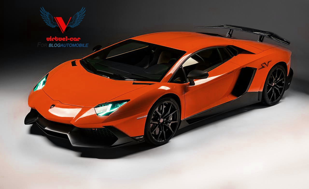 Aventador SV Av 2015 par Khalil B pour Blogautomobile