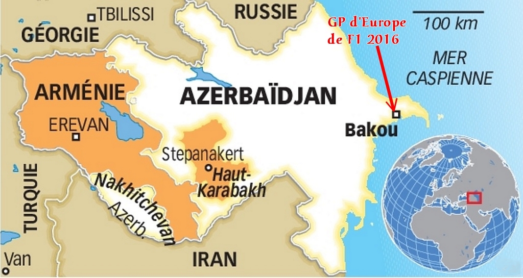 Azerbaidjan ou le nouveau GP d'Europe 2016