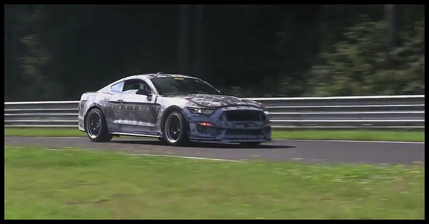 Ford Mustang SVT-GT350 2016 sur le Ring