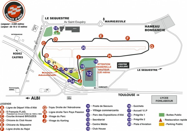 circuit d'albi plan-general