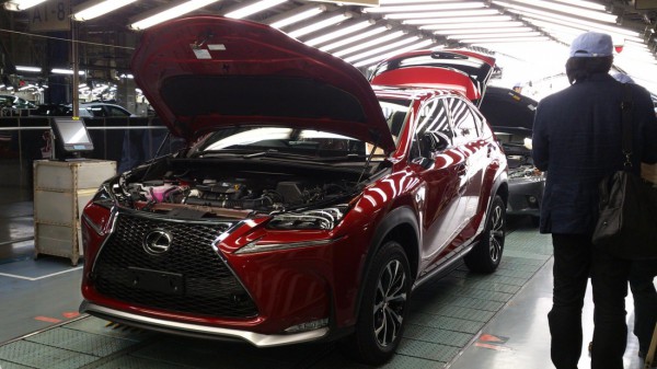 Lexus NX debut production.1